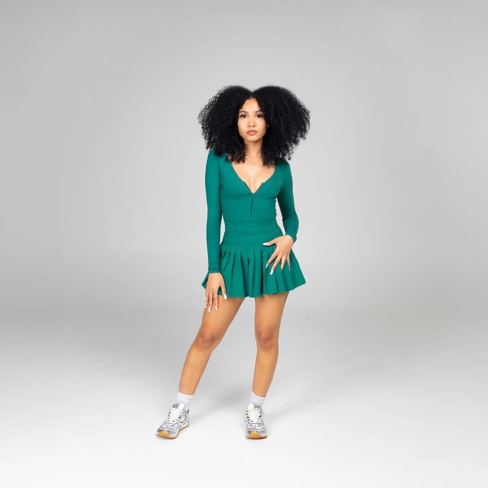 Stript Official Cedes leotard and Tennis skirt